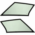 Scout Boat Windshield Side Windows HW2208 - 355 LXF Clear Glass (set of 2)