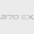 Rinker Boat Model Decal 2190198 - 370 EX Reflective Silver Sticker