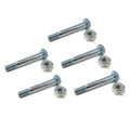 (pack of 5) Shear Pin Bolt & Nut for John Deere Snowblower PC2569, PC2570 24