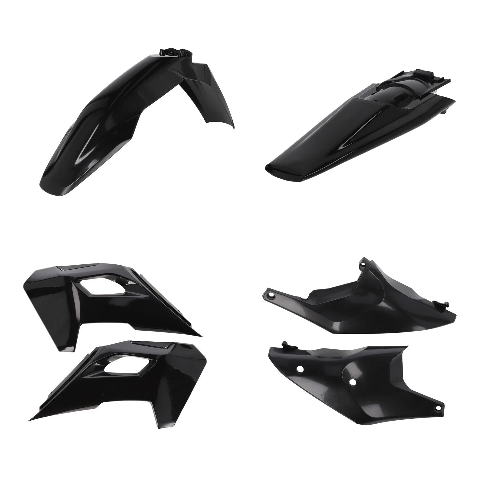 ACERBIS Plastic Kit Hus Black for Offroad Motorcycles 2010-2023