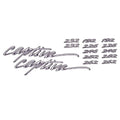 Rinker Boat Decal - Captiva Stickers (kit)