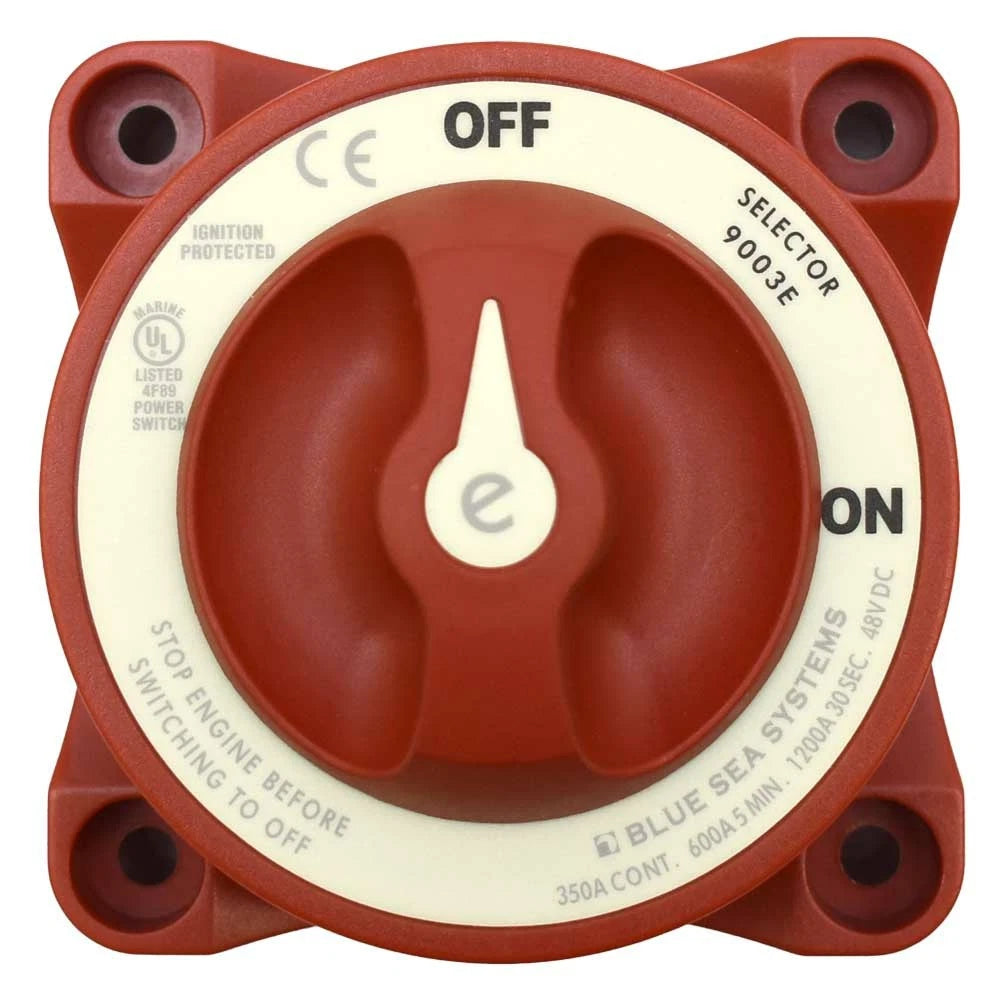 Blue Sea Boat Battery Switch 9003e - E-series Selector 48V 350A