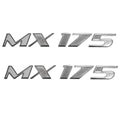 Glastron Foam Filled Raised Boat Decal 0573137 - 8 Inch MX 175 (pair)