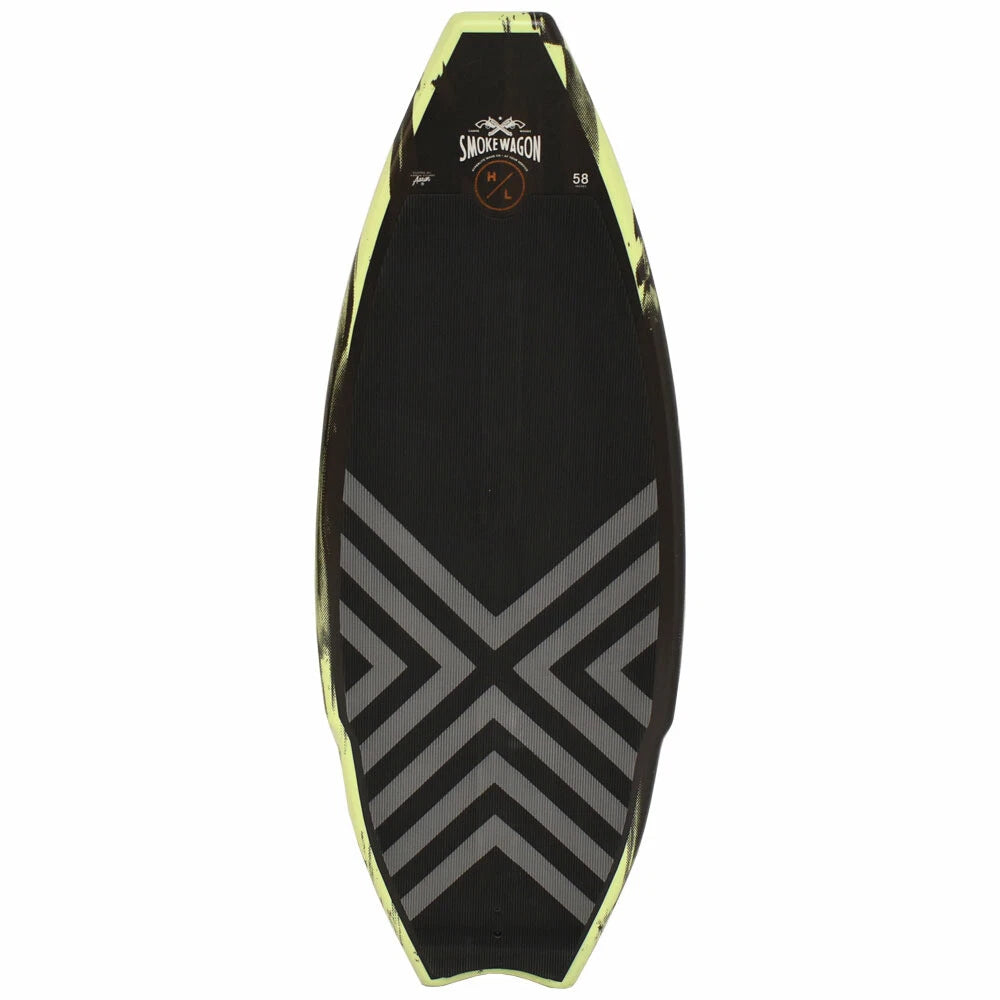 Hyperlite Boat Wakesurf Board 23400131 - Smoke Wagon 58 Inch Skimmer