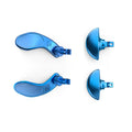 4x Blue Stainless Steel Back Button Paddles for PS5 Edge Controller Replace Part
