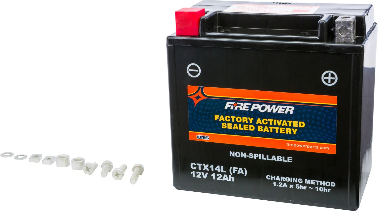 FIRE POWER Ctx14L-BS(FA) Sealed Motorcycle Battery for Harley Davidson 2014-2017