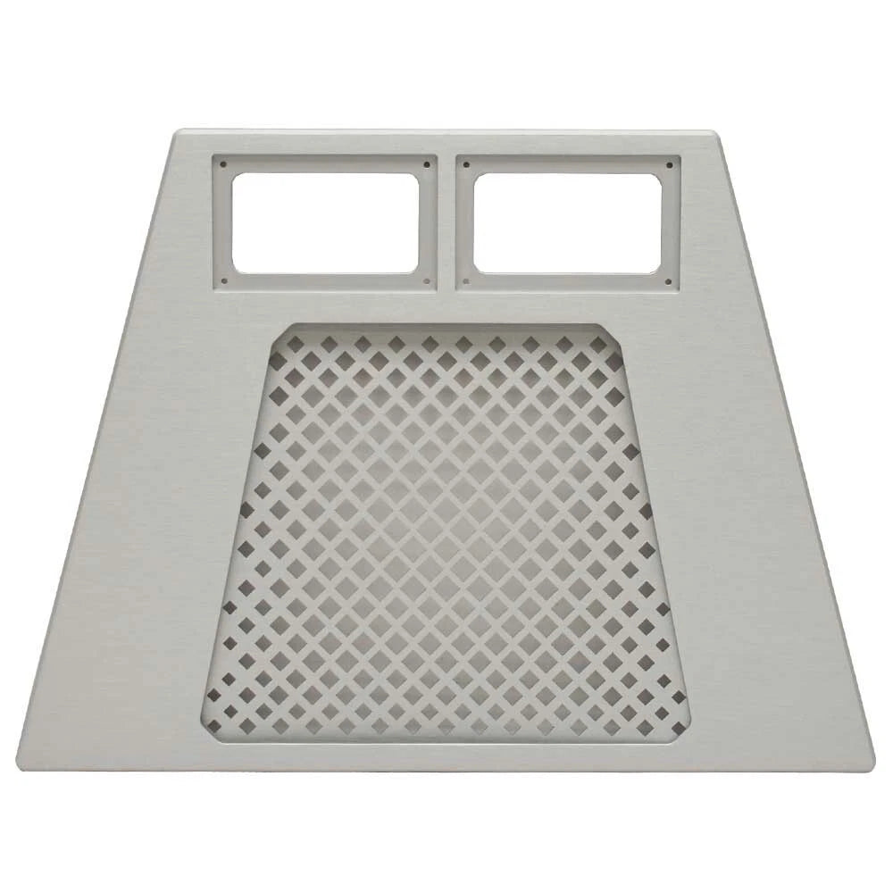 Aviara Boat Speaker Grille Panel 403145B - Brushed Aluminum