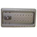 Godfrey Pontoon Boat Breaker Panel - Push Button Metallic Gray