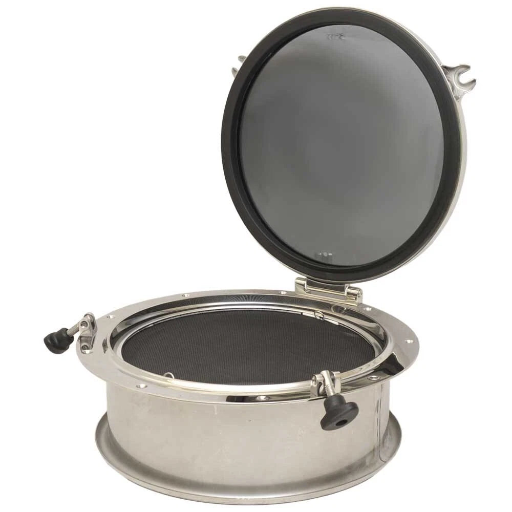 Man Ship Boat Portlight Window Hatch LSR-1200H - Marquis 12 Inch Smoke