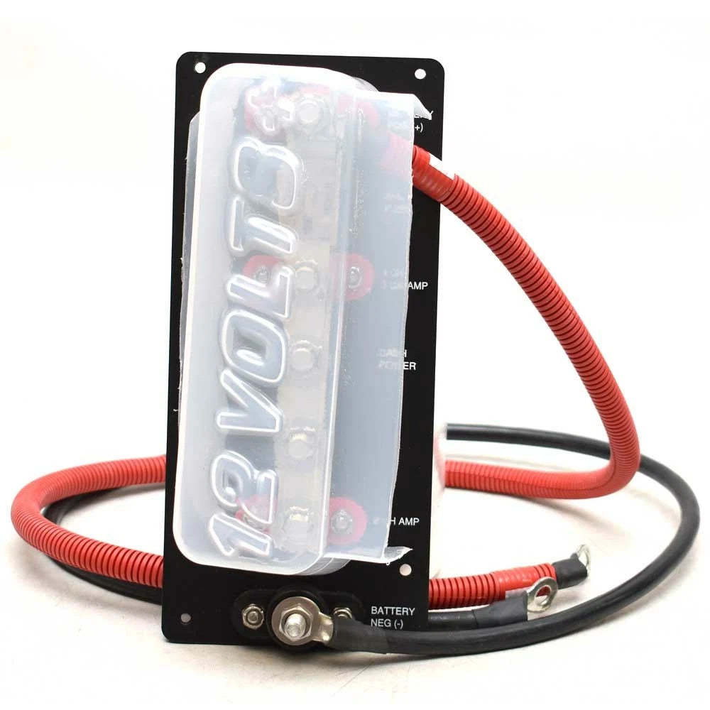 Supra Boat Terminal Block Busbar - 6 Terminal 12 Volt 200 Amp
