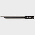 Lund Boat Raised Emblem Decal 2158171 - Rebel XL Sticker Silver (STBD)