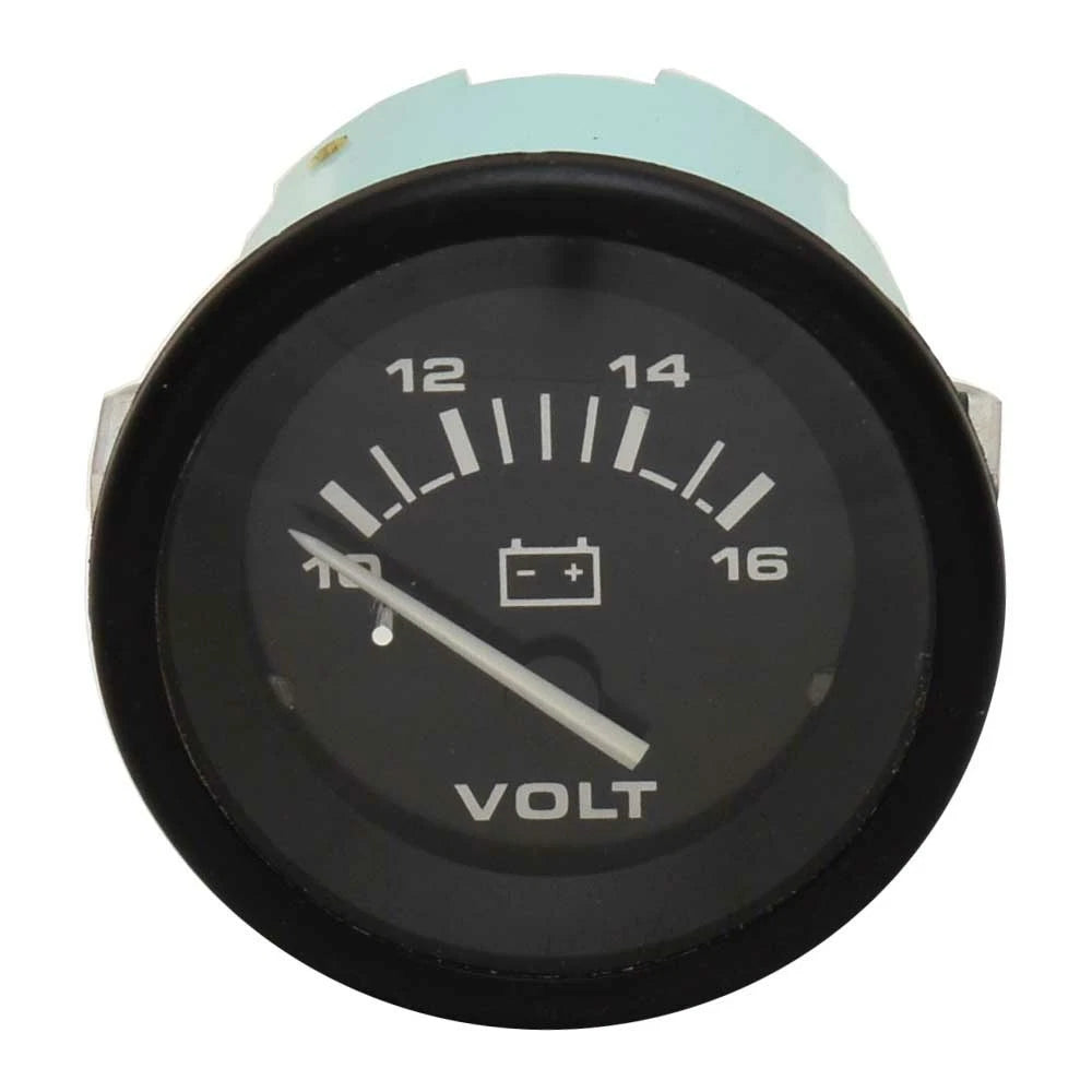 Teleflex Boat Volt Gauge 780054PMNB - 2 Inch Hurricane 33 - 240 Ohms