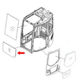 Front Lower Glass Fits Komatsu Replaces 22B-54-15811