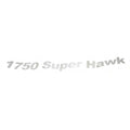 Crestliner Boat Decal 2095197 - 1750 Super Hawk Metallic Silver