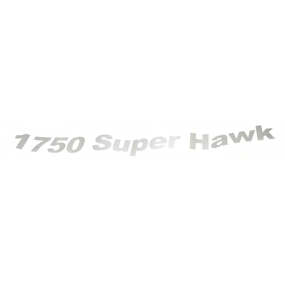 Crestliner Boat Decal 2095197 - 1750 Super Hawk Metallic Silver