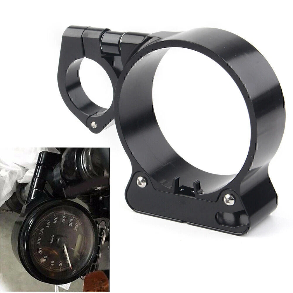 39mm/16" Side Mount Speedo Relocation Bracket Fit Harley Sportster XL 883 1200