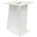 Boat Radar Bracket - White 15 X 13 7/8 Inch