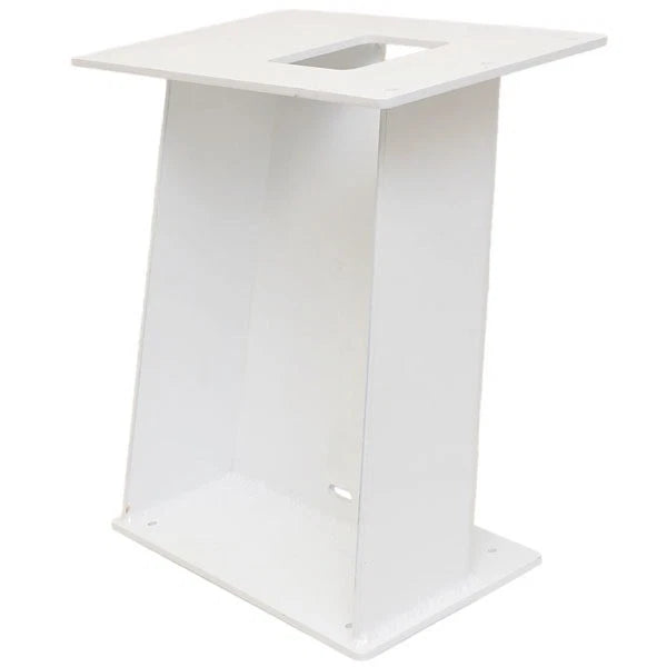 Boat Radar Bracket - White 15 X 13 7/8 Inch