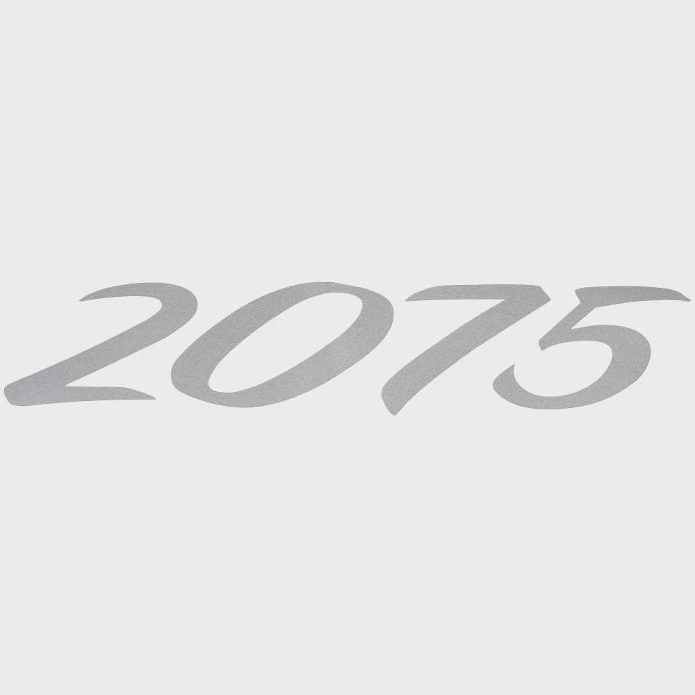Lund Boat Model Decal Sticker 2165181 - 2075 Metallic Silver