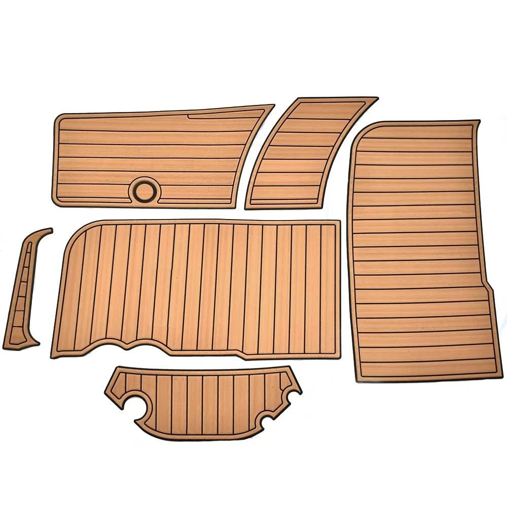 Bryant Boat Non-Skid Deck Mats BRY-13356-01AX - Brown (set of 6)