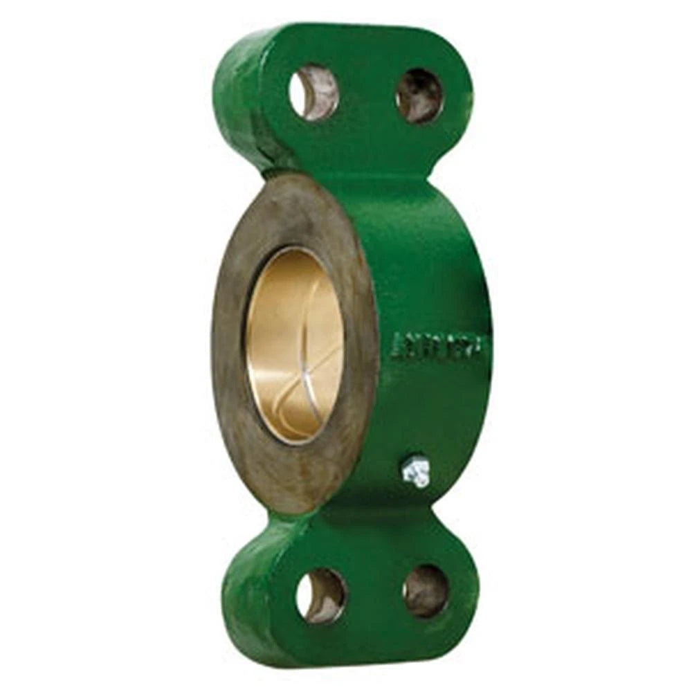 A-RE62204 Support with Bushing; Axle Support. Front Fits John Deere