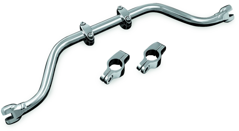 Kuryakyn Longhorn Trident Offset Highway Pegs for Harley Dyna 1991-2017