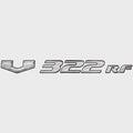 SunCatcher Boat Model Decal Sticker 73405344 - V322 RF Silver Black