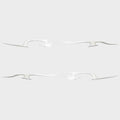 Larson Boat Deck Graphic Decals 0573190 - 2009 Senza Silver (set of 2)