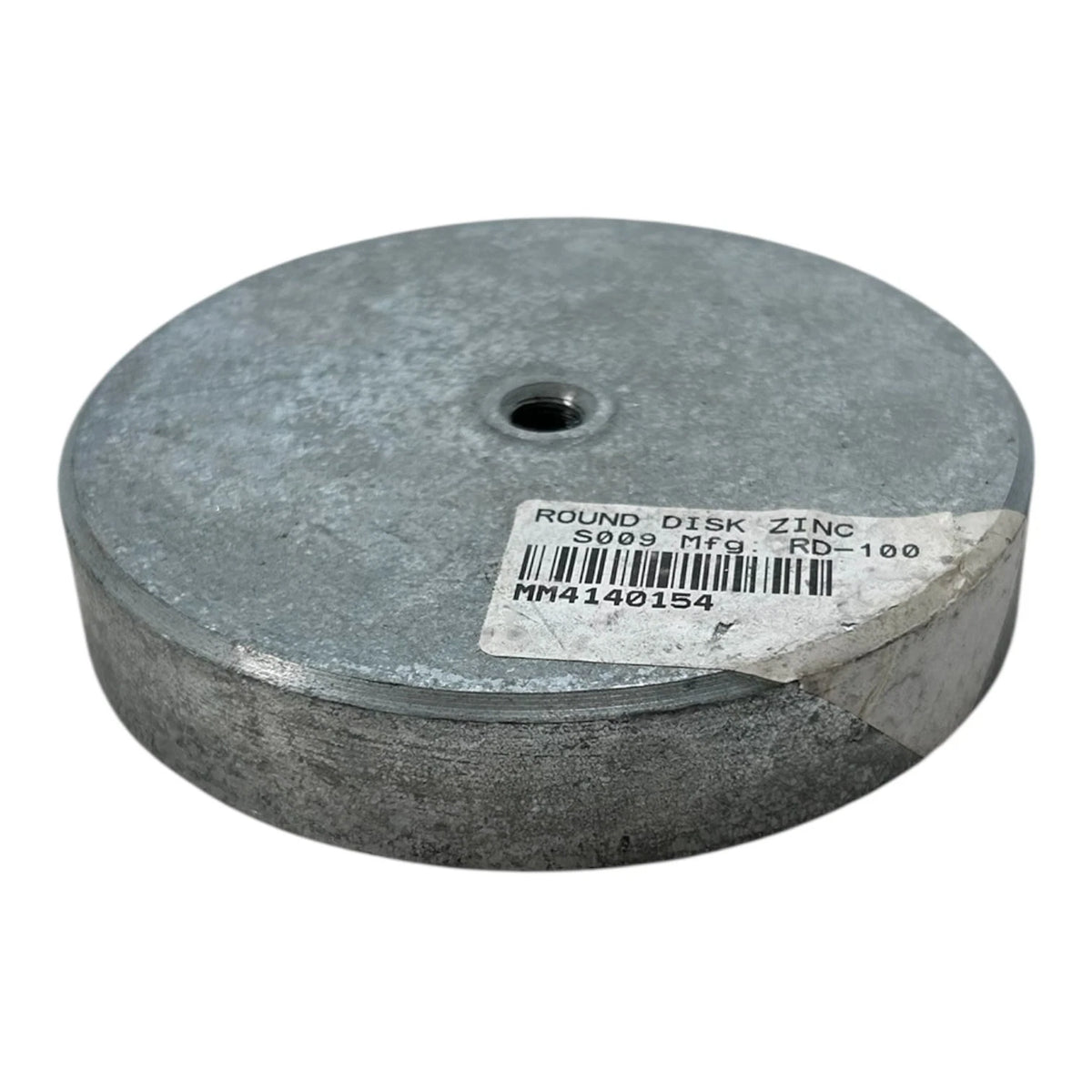 Zimar RD-100, Marine Round Disk Zinc Anode 3 7/8