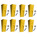 (8) Tooth Pin & Retainer Fits Caterpillar 950B 950E 966C 966D 966E