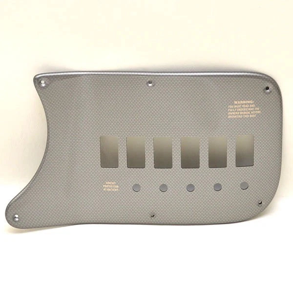 Rinker 192 Captiva Boat Blank Rocker Switch Panel - Curved Plastic