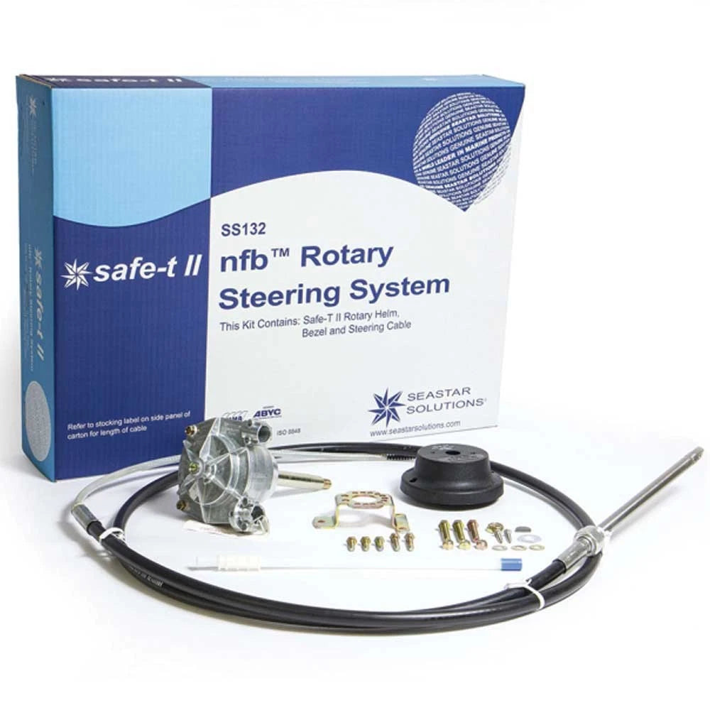 Seastar Marine Boat Steering System SS13216 - NFB Safe-T II 16 FT (kit)
