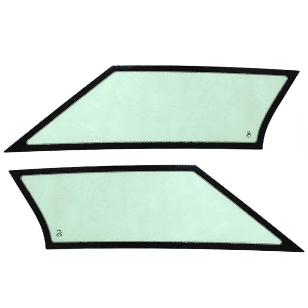 Scout Boat Windshield Side Windows - 73 Inch Clear Glass (set of 2)