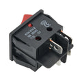 30A Welder Welding Machine 4-Pin Boat Type ON/OFF Rocker Switch 120VAC/250VAC