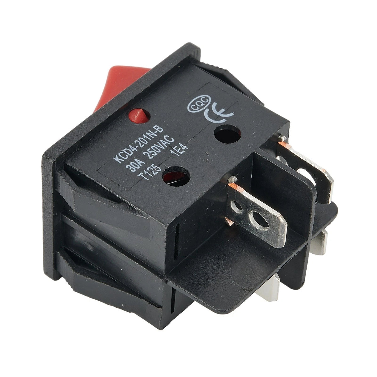 30A Welder Welding Machine 4-Pin Boat Type ON/OFF Rocker Switch 120VAC/250VAC