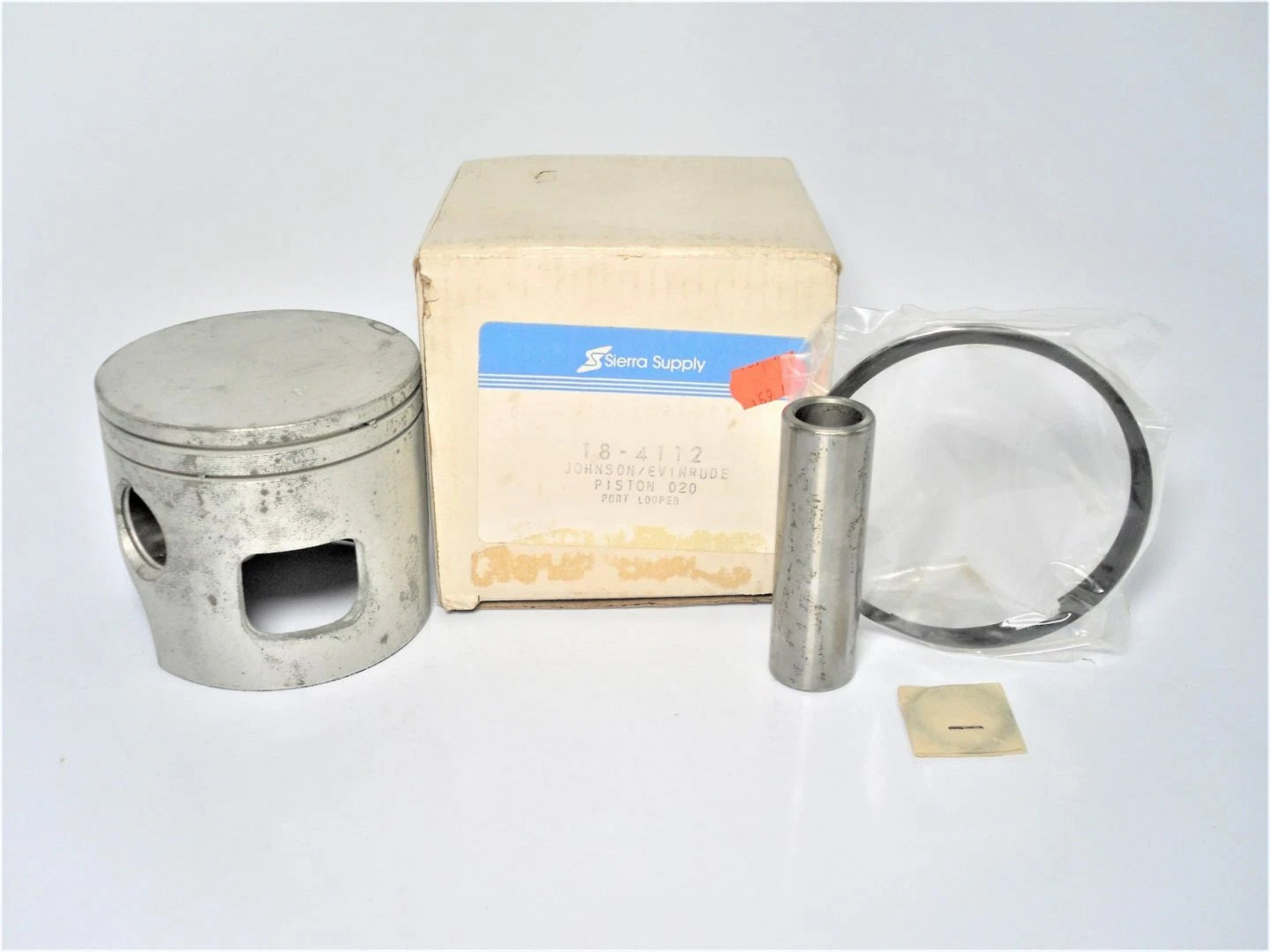 Sierra 18-4112 Johnson Evinrude OMC V4 V6 Small Bore Loopers Piston Kit