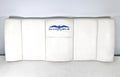 Invincible Boats, Backrest Cushion, 47in X 19in, Blue Invincible Lettering, OEM
