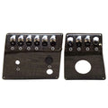 Rinker Boat Switch Panels 2070141 - Gray Faux Woodgrain (set of 2)