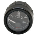Faria Boat Oil Pressure Gauge GP7003D - 80 PSI 2 Inch Black Bayliner