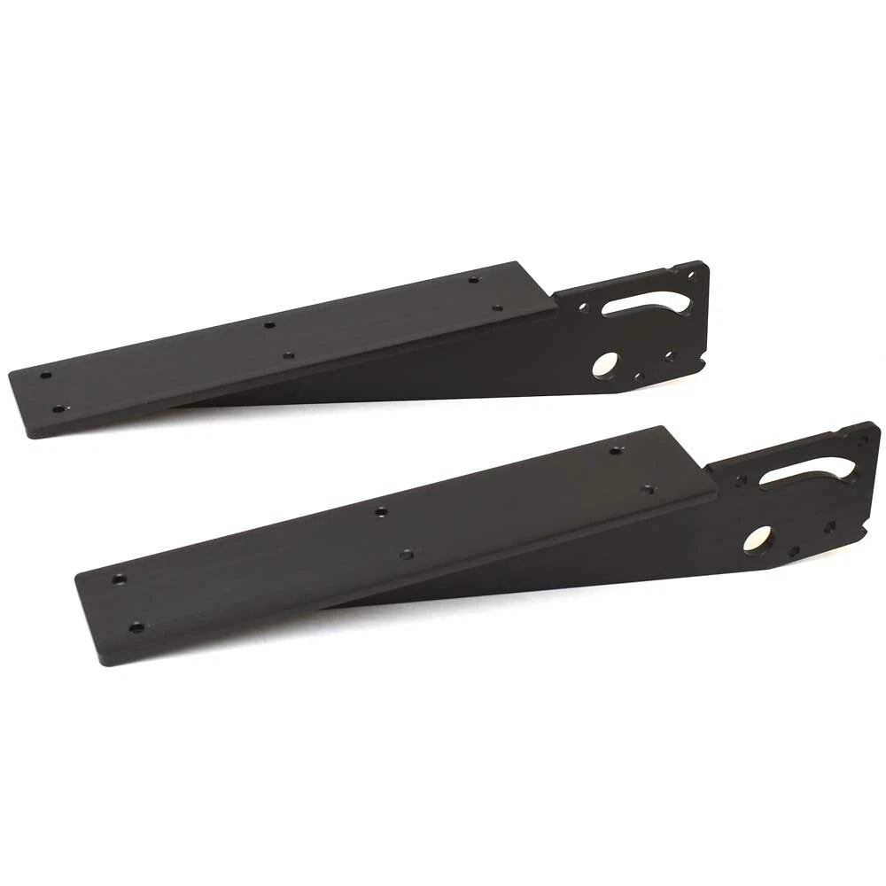 MasterCraft Boat Swim Platform Brackets 530979 - Black Aluminum (pair)