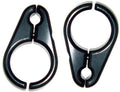 MODQUAD Brake Line Clamp for ATV/UTV 1 Inch Arm 5/16 Inch Line Black