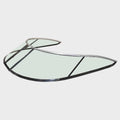 Rinker Boat Glass Windshield 2440481 - 109 7/8 Inch Clear (3PC)