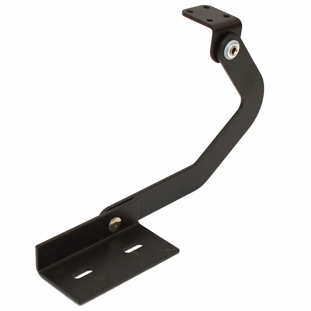 Tracker Boat Trunk Hinge 167936 - Foot Rest Black Aluminum (RIGHT)