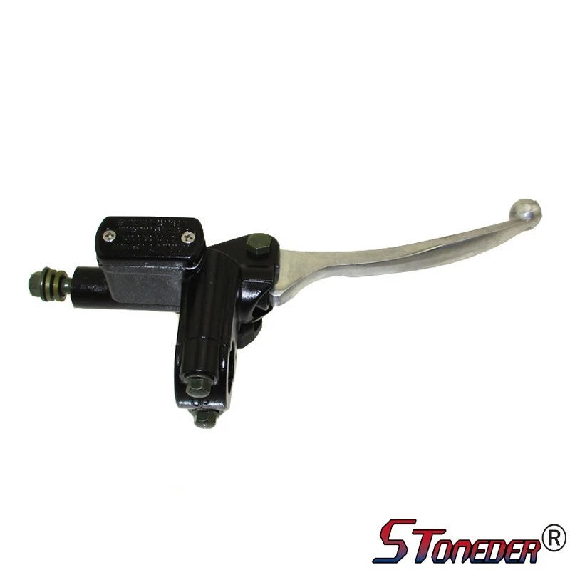 STONEDER Motorcycle 8mm Banjo Front Right Hydraulic Brake Master Cylinder