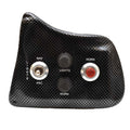 Tracker Boat Switch Panel 169384 - 5 1/2 X 4 5/8 Inch Carbon Fiber
