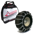 PAIR 2 Link TIRE CHAINS 18x9.5x8 18x8.5x10 19x9.5x8 for UTV ATV 4-Wheeler Quad