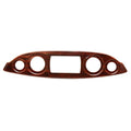Boat Blank Gauge Panel - 29 X 6 3/8 Inch Cherrywood Plastic