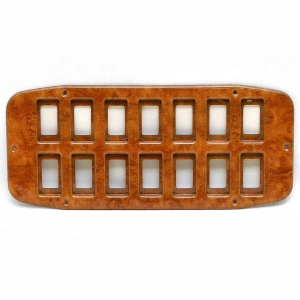 Boat Switch Panel Blank 206641 - Rinker 390/400 Woodgrain 14 X 6 1/8