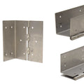 Sea Ray Boat Off Set Hinge 1800739 - 6 X 5 Inch Stainless Steel