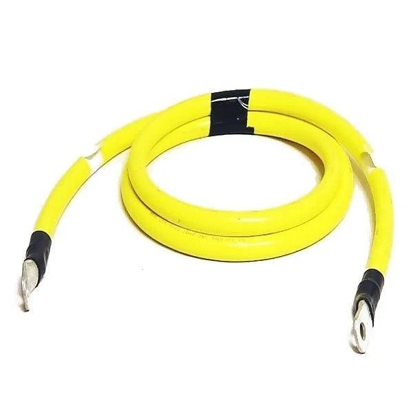 Boat RV 4/0 Battery Cable - 5 Foot 6 Inch Yellow